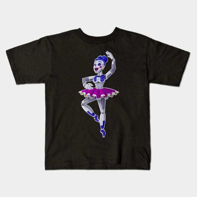 Ballora Kids T-Shirt by Misskitkatmadness